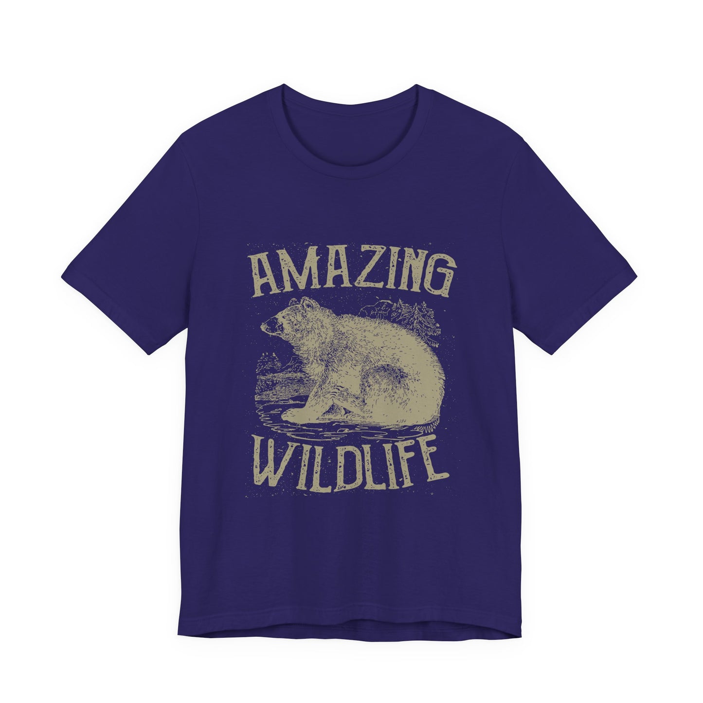 Amazing Wildlife Bear T-Shirt Vintage Outdoors