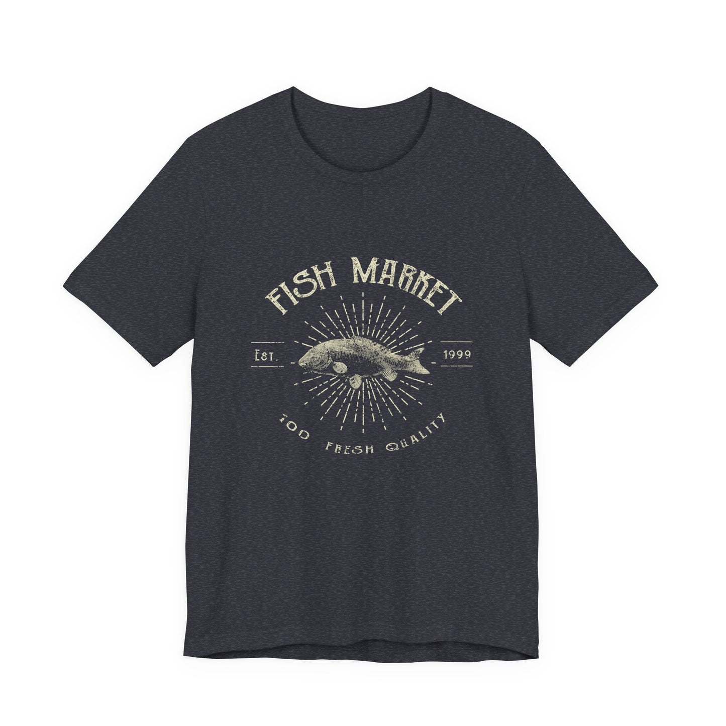 Fish Market Vintage Tee Est. 1999 Fishing Shirt