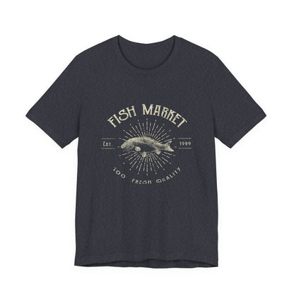 Fish Market Vintage Tee Est. 1999 Fishing Shirt