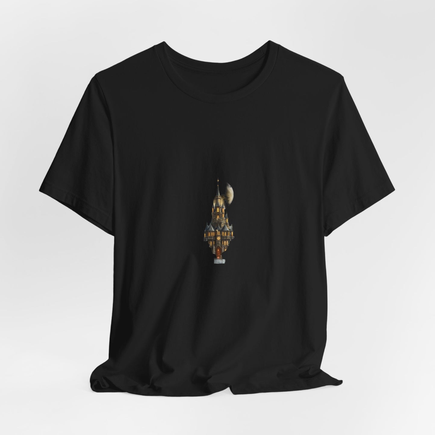 Fantasy Castle Book Christmas T-Shirt