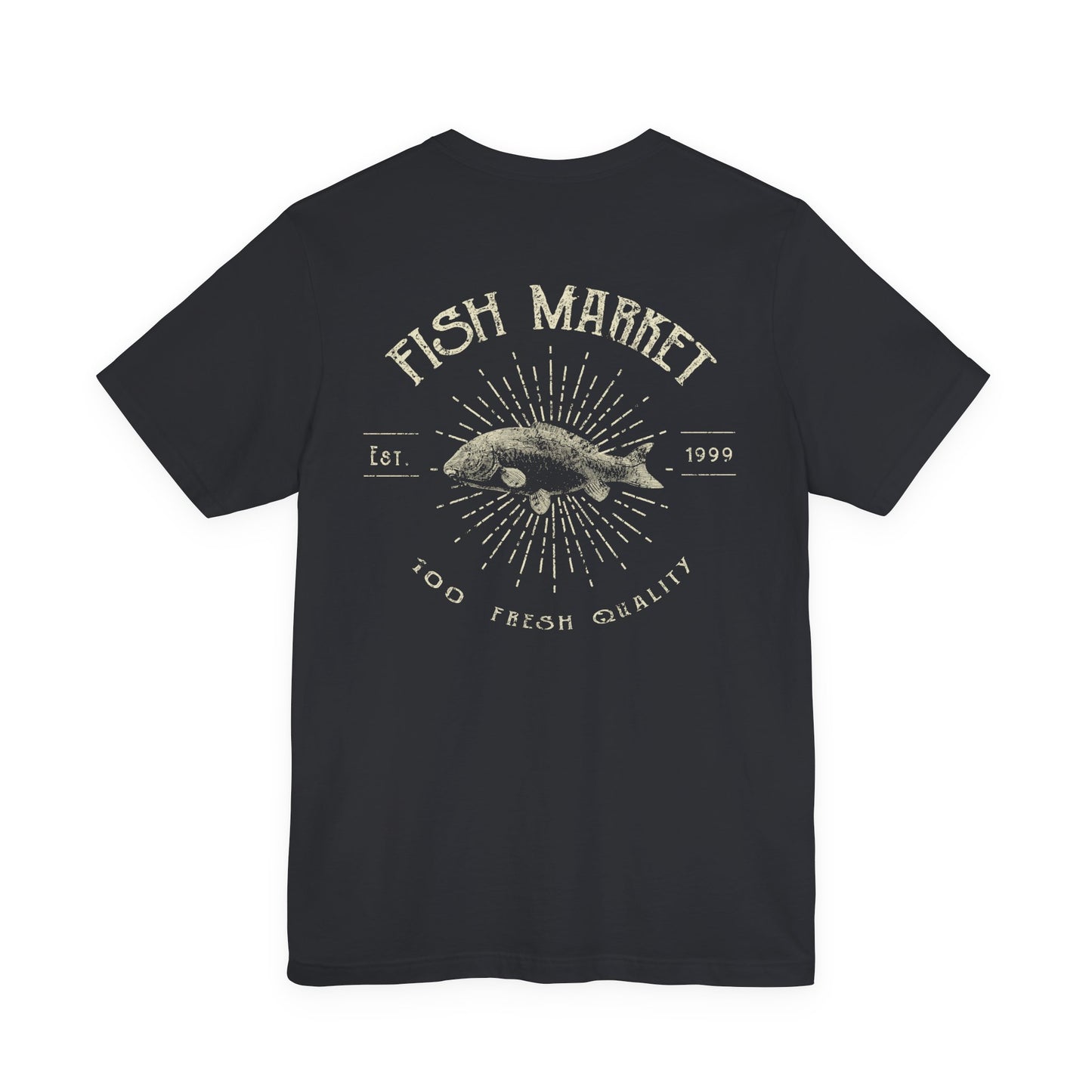 Fish Market Vintage Tee Est. 1999 Fishing Shirt