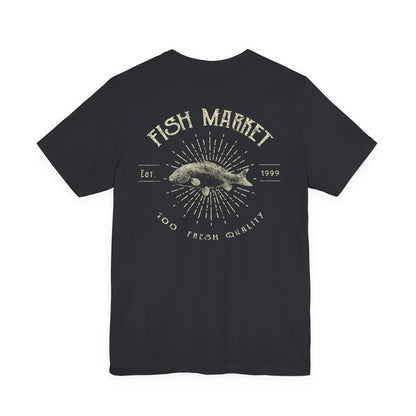 Fish Market Vintage Tee Est. 1999 Fishing Shirt