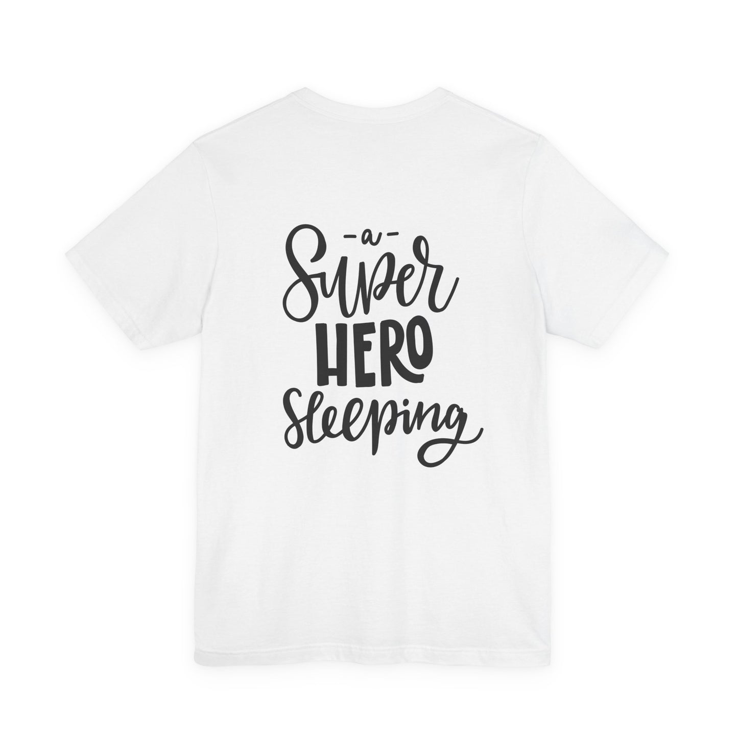A Super Hero Sleeping Kids T-Shirt