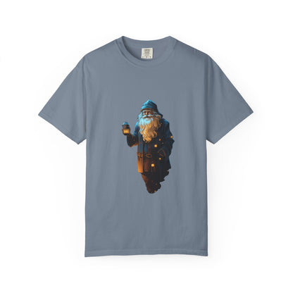 Mystical Winter Wizard Christmas Heavyweight Tee