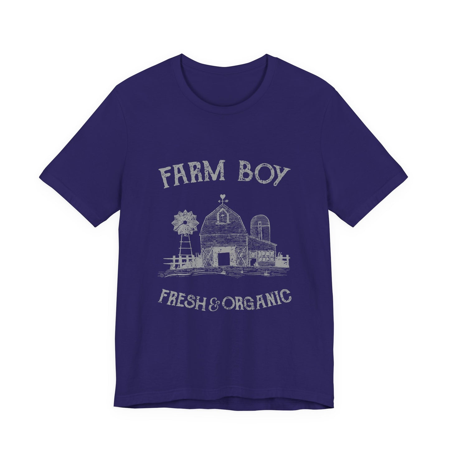 Farm Boy T-Shirt Fresh & Organic Barn Tee