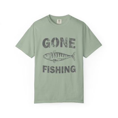 Gone Fishing Heavyweight Garment-Dyed Vintage Tee