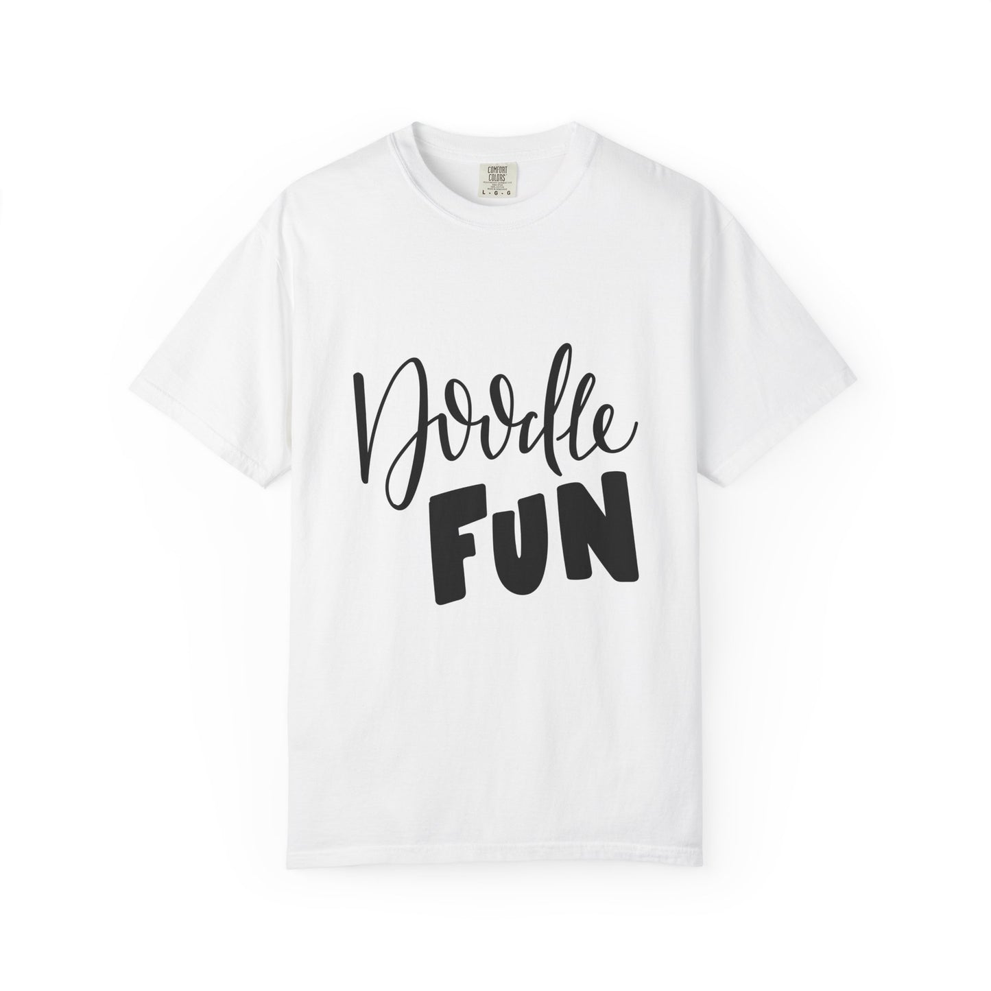 Doodle Fun Tee Hand Lettered Artist Graphic