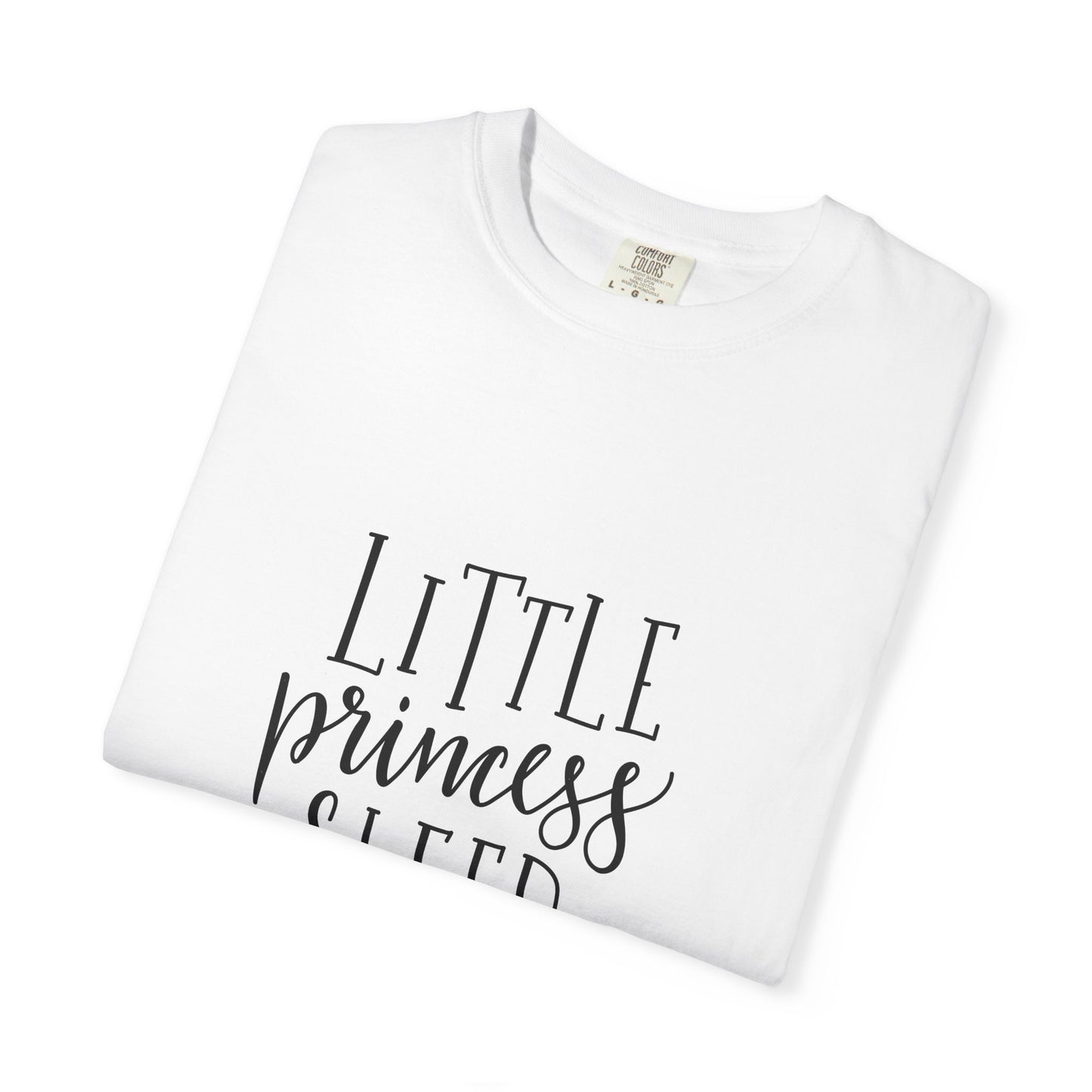 Little Princess Sleep Here Girls Tee