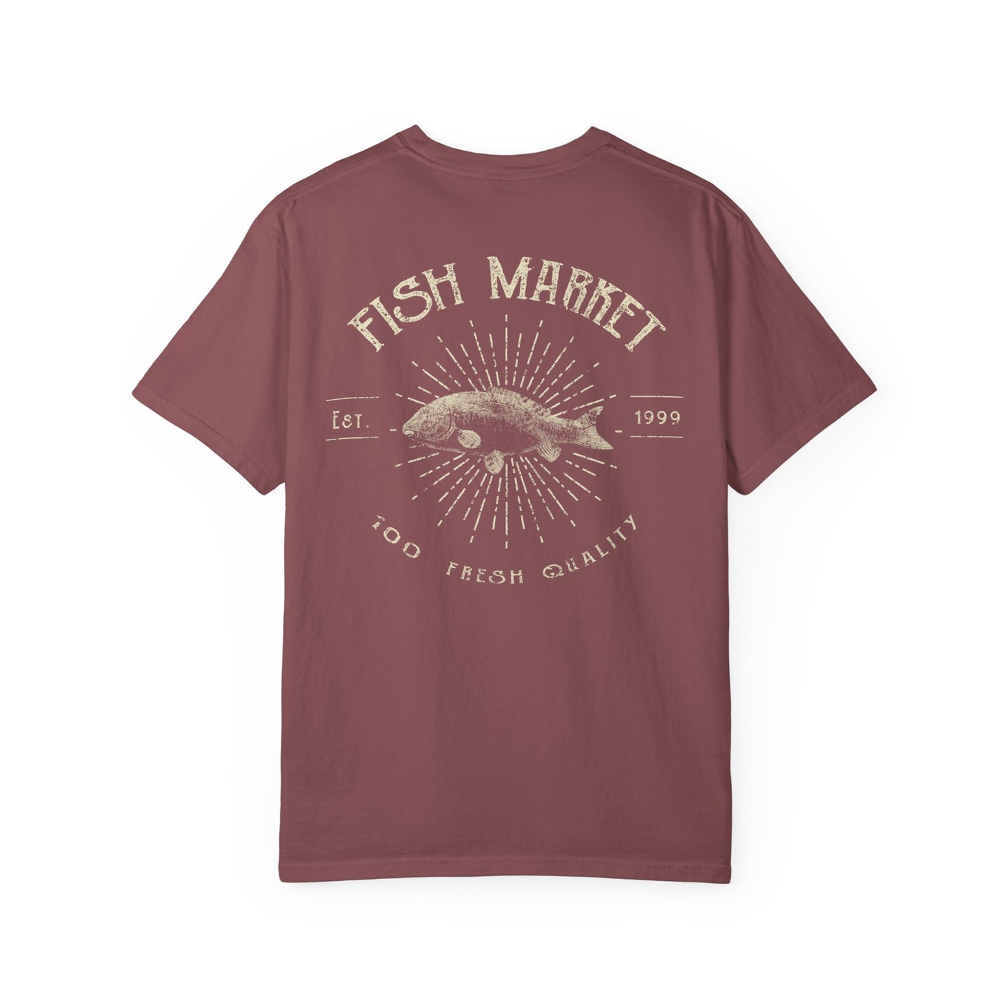 Fish Market Garment-Dyed Tee Est. 1999 Fishing