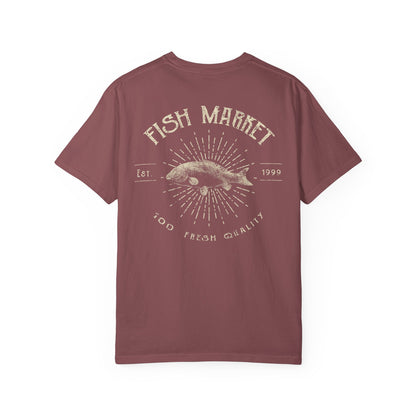 Fish Market Garment-Dyed Tee Est. 1999 Fishing