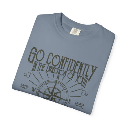 Go Confidently Dreams Garment-Dyed Tee Thoreau