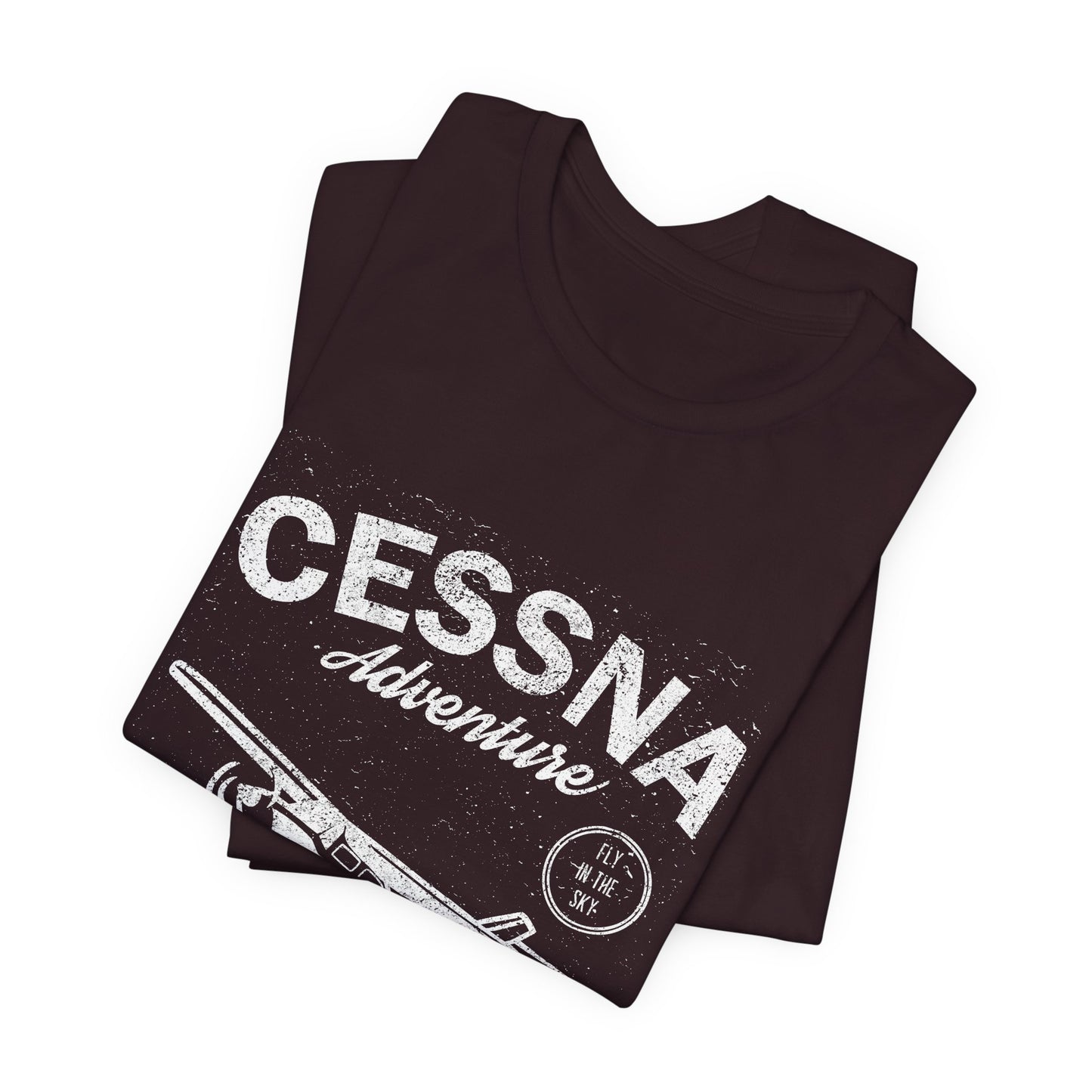 Distressed Aviation Tee for Pilots and Plane Lovers