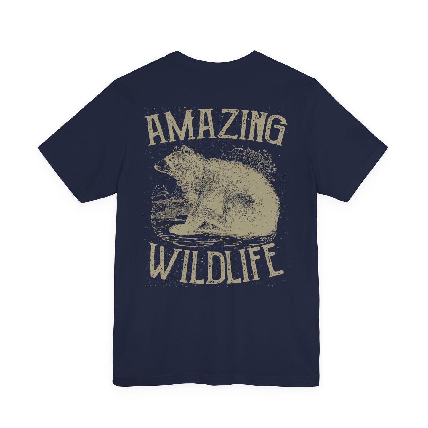 Amazing Wildlife Bear T-Shirt Vintage Outdoors