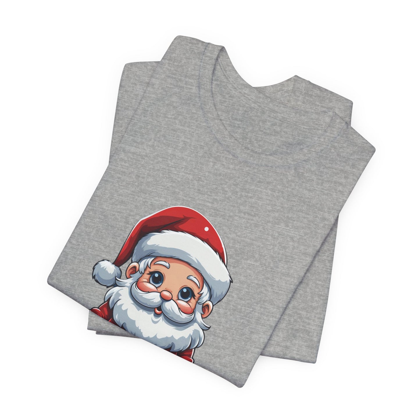 Cute Santa Claus Christmas T-Shirt Holiday Tee