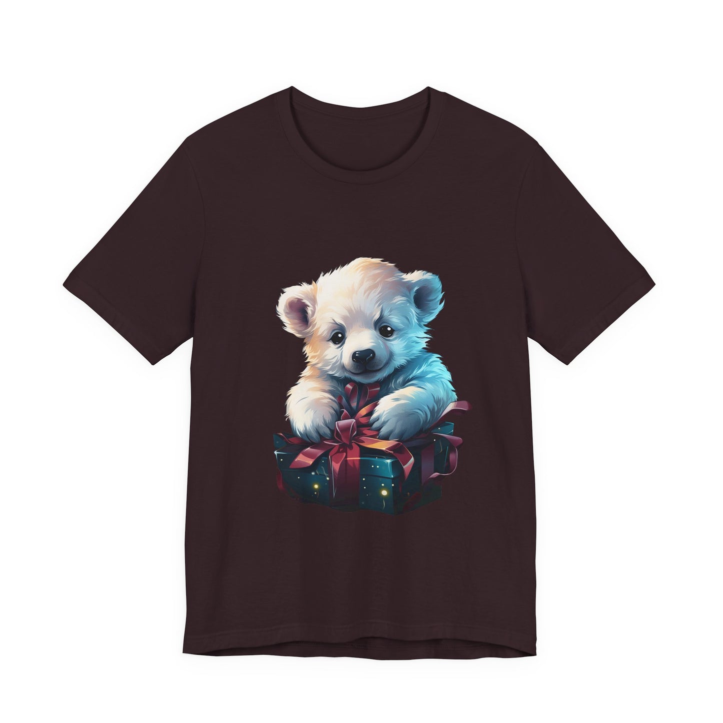 Cute Polar Bear Christmas T-Shirt Gift Tee