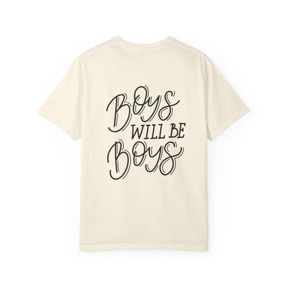 Boys Will Be Boys Garment-Dyed Kids Tee
