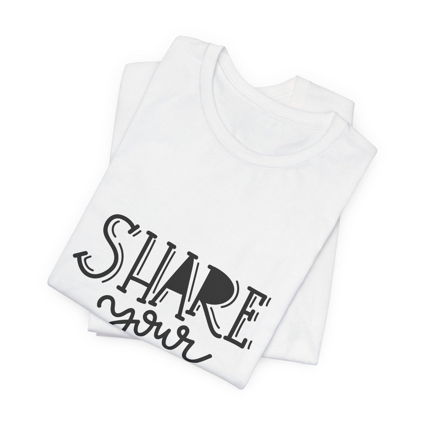 Share Your Toys T-Shirt Kids Lettering Tee