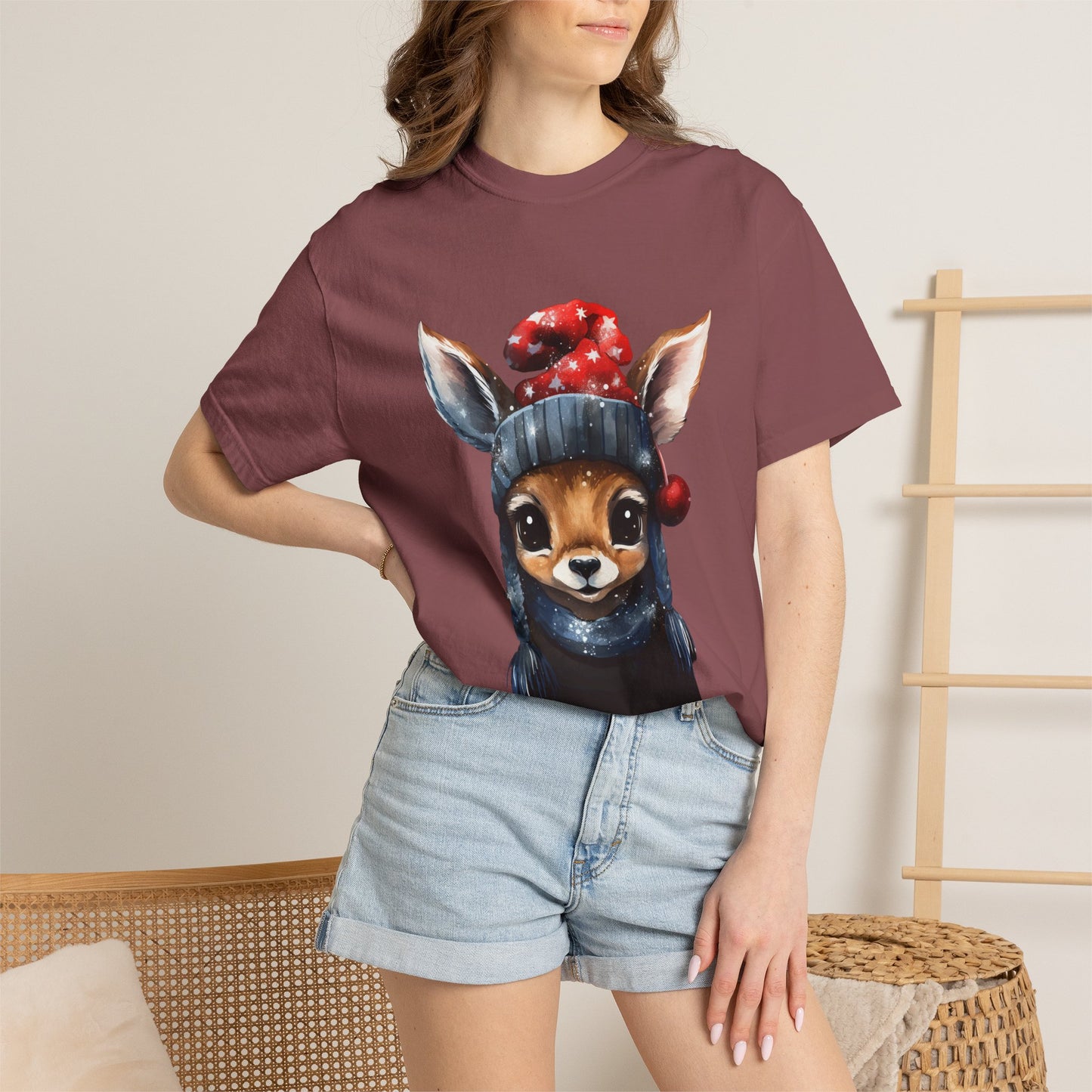 Christmas Kangaroo Tee Cute Holiday Shirt
