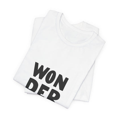 Wonderful T-Shirt Bold Typography Tee