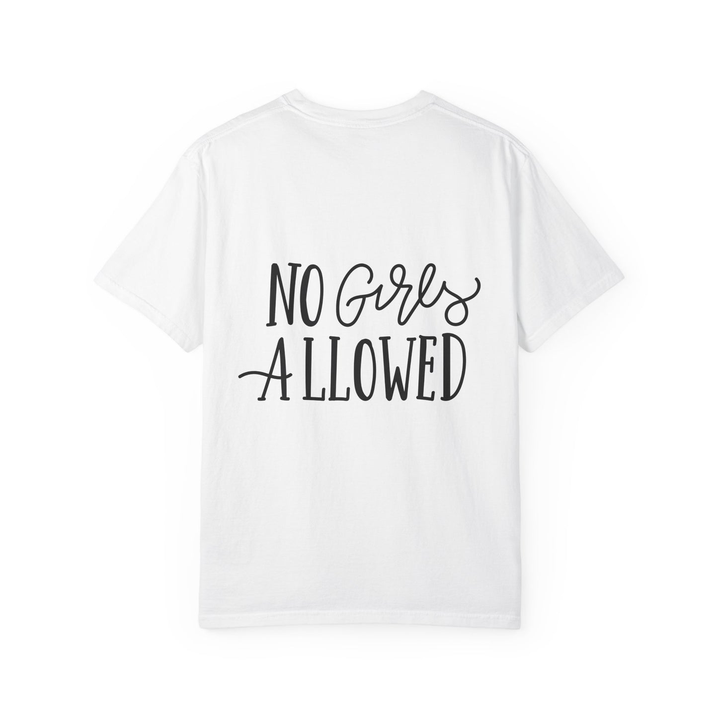 No Girls Allowed Boys Garment-Dyed Tee