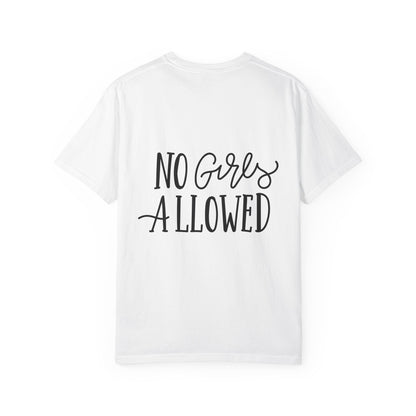 No Girls Allowed Boys Garment-Dyed Tee
