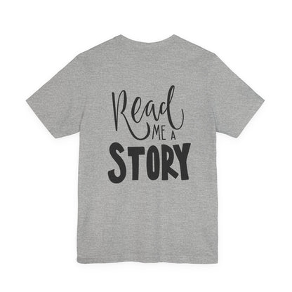 Read Me a Story Kids T-Shirt Cute Book Tee