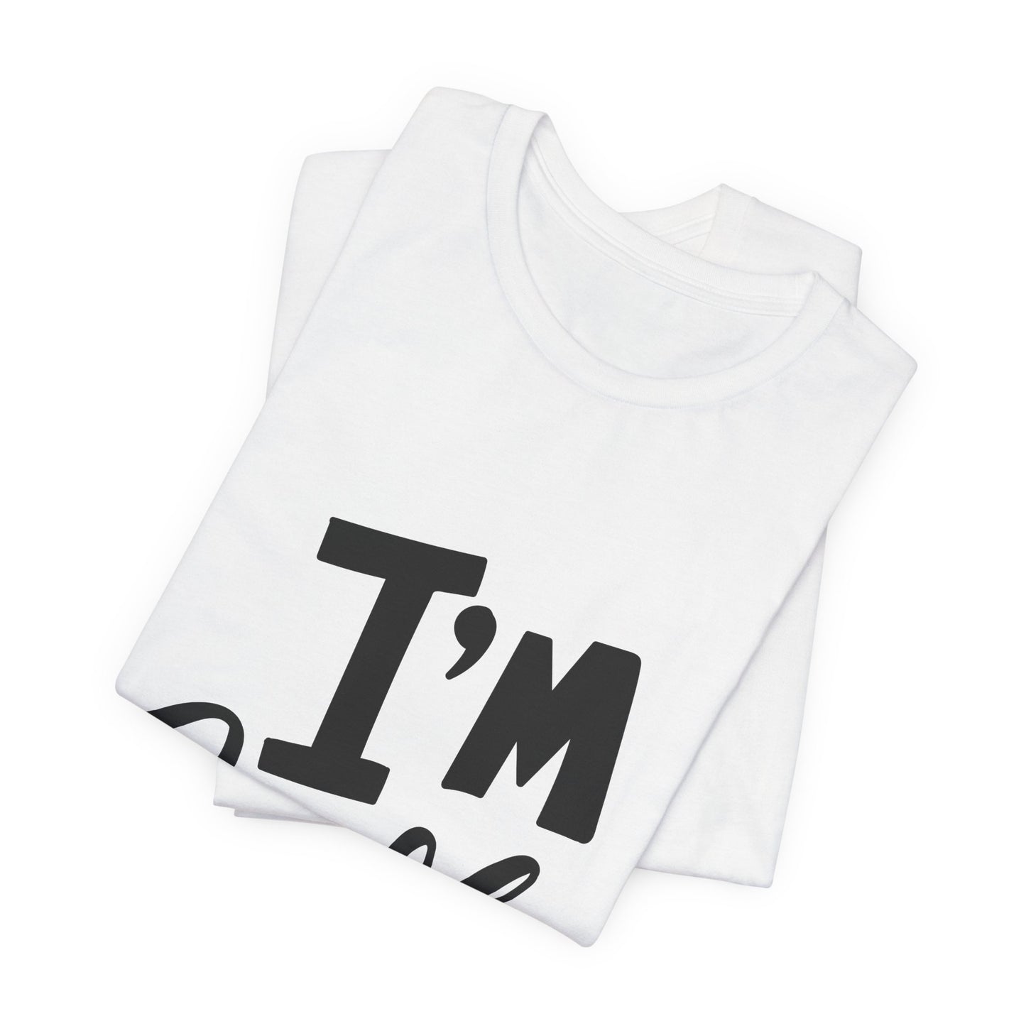I'm Cool Tee Funny Kids Typography T-Shirt