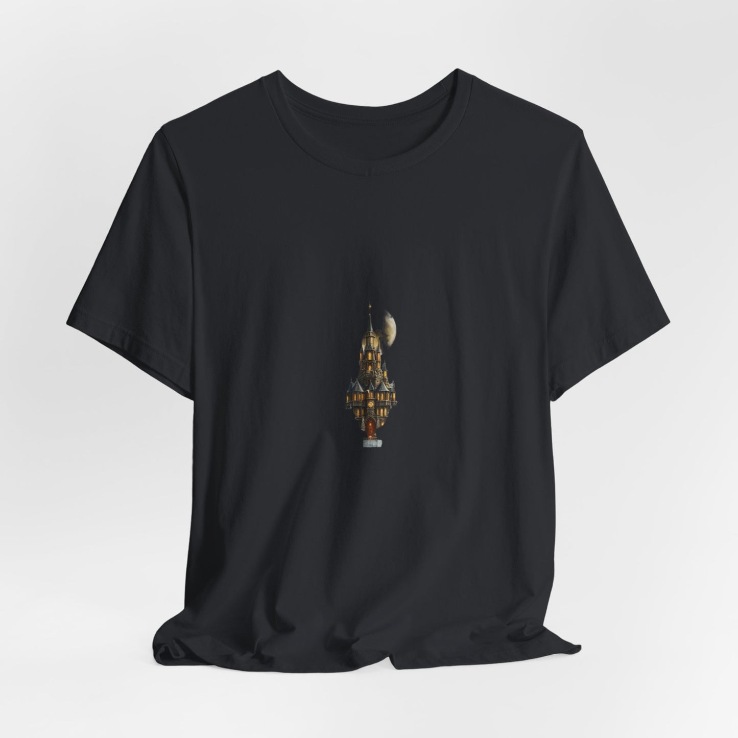 Fantasy Castle Book Christmas T-Shirt