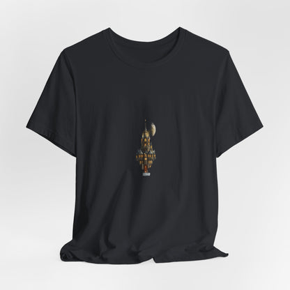 Fantasy Castle Book Christmas T-Shirt