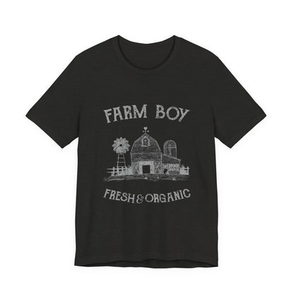 Farm Boy T-Shirt Fresh & Organic Barn Tee