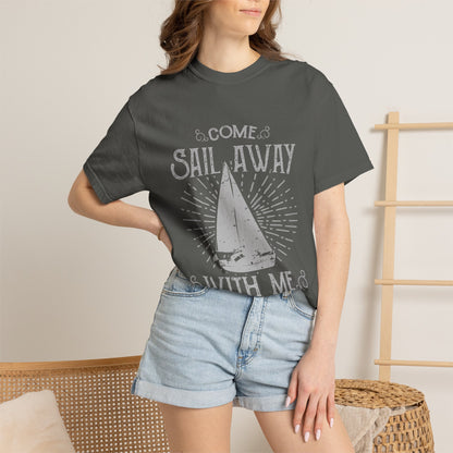 Come Sail Away Heavyweight Garment-Dyed Tee