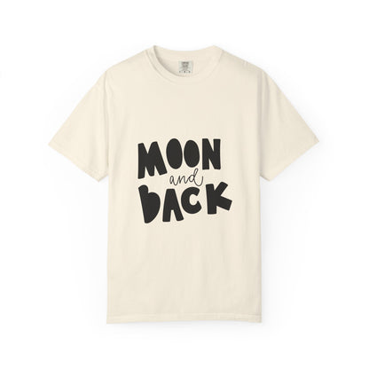 Moon and Back Heavyweight Tee Love Quote