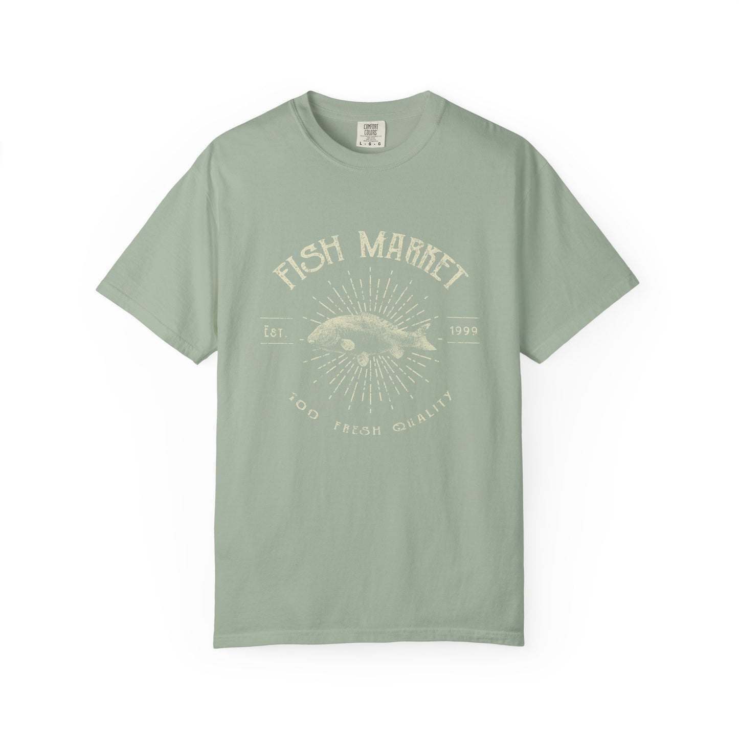 Fish Market Garment-Dyed Tee Est. 1999 Fishing