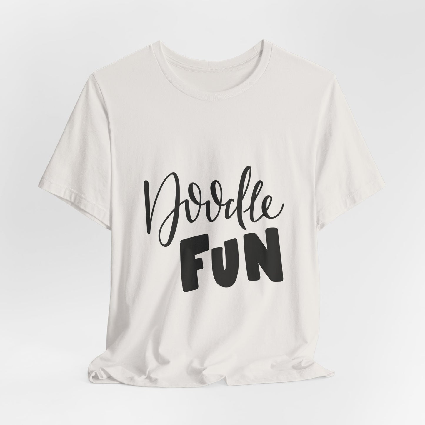Doodle Fun T-Shirt Hand Lettered Artist Tee