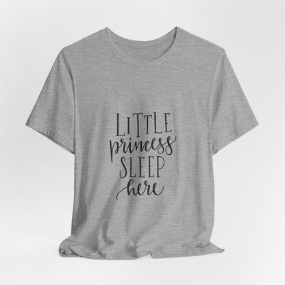 Little Princess Sleep Here Girls T-Shirt