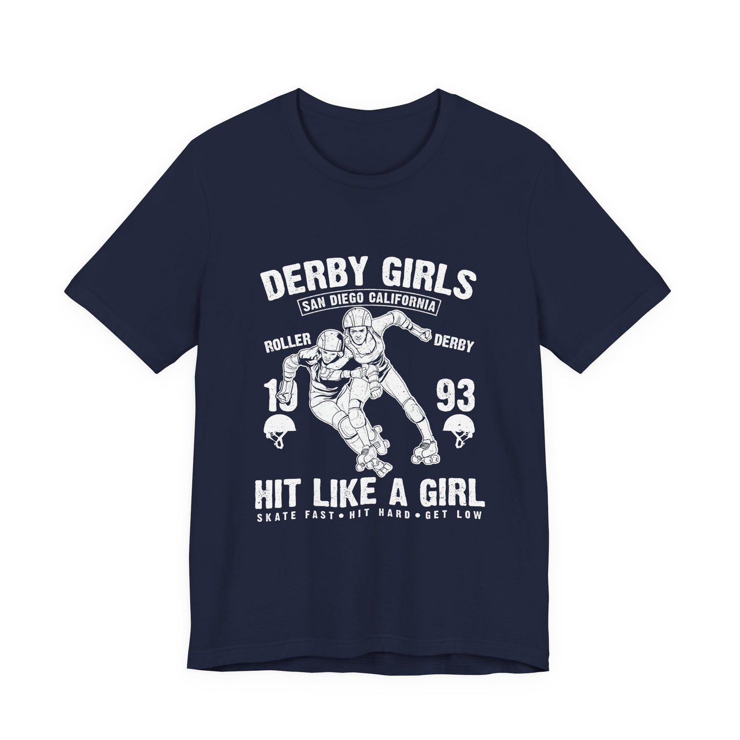 Derby Girls T-Shirt Roller Skating Gift Tee