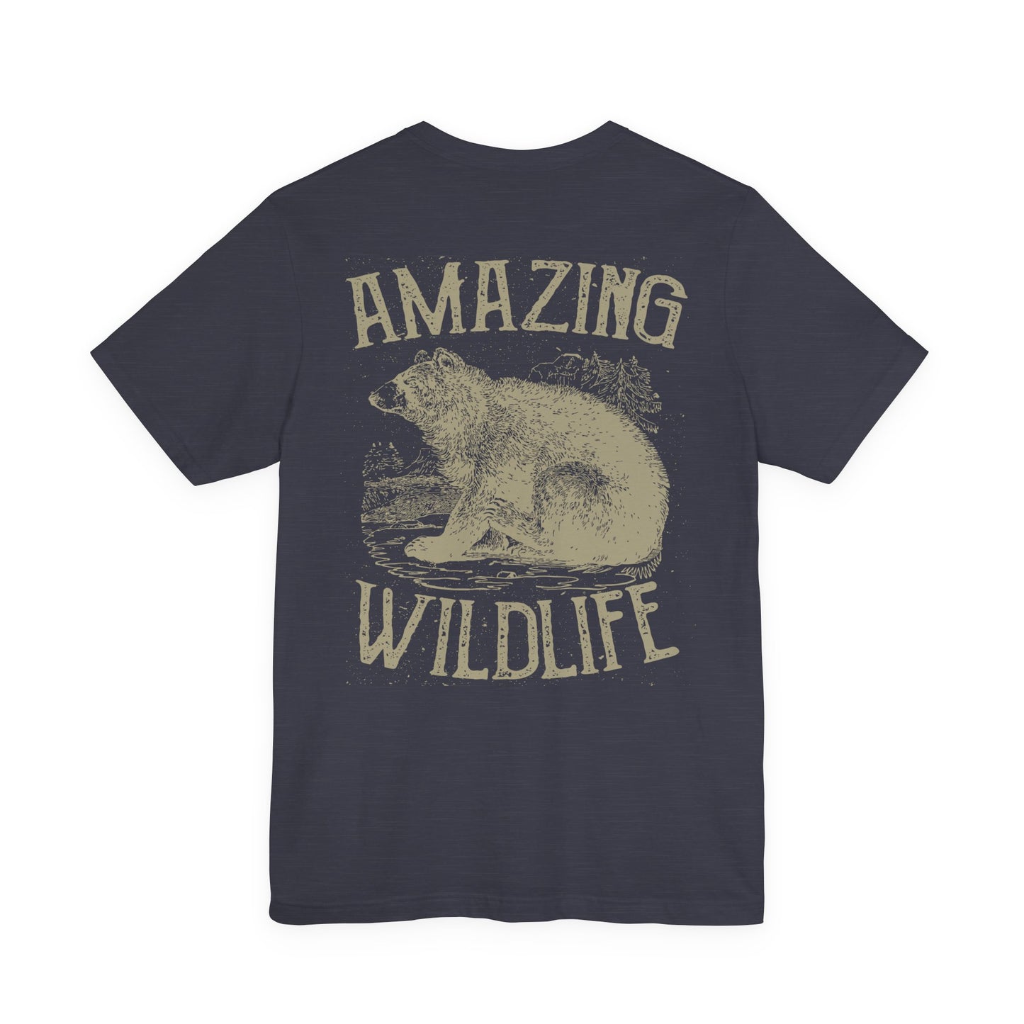 Amazing Wildlife Bear T-Shirt Vintage Outdoors