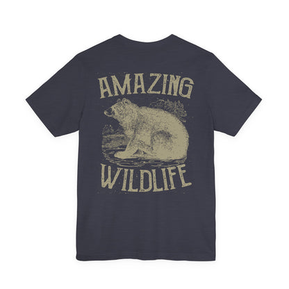 Amazing Wildlife Bear T-Shirt Vintage Outdoors
