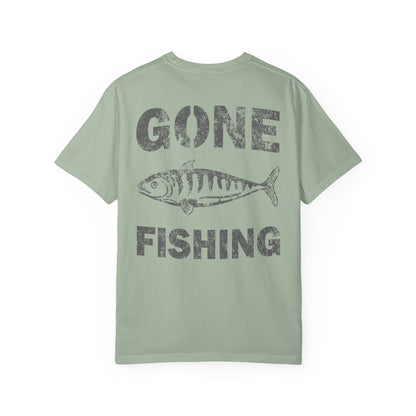 Gone Fishing Heavyweight Garment-Dyed Vintage Tee