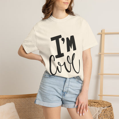 I'm Cool Kids Garment-Dyed Heavyweight Tee