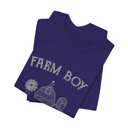 Farm Boy T-Shirt Fresh & Organic Barn Tee