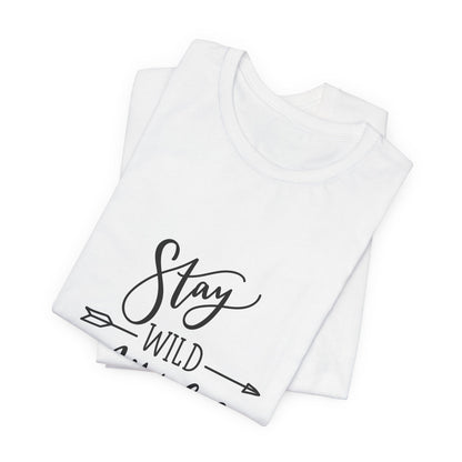 Stay Wild My Child T-Shirt Arrow Boho Tee