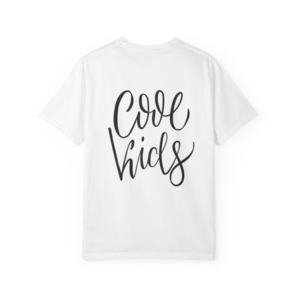 Cool Kids Garment-Dyed Tee Hand Lettered Script