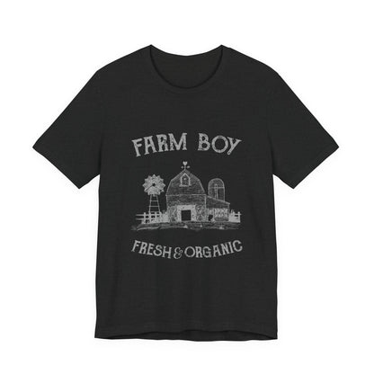 Farm Boy T-Shirt Fresh & Organic Barn Tee