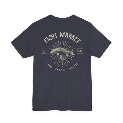 Fish Market Vintage Tee Est. 1999 Fishing Shirt