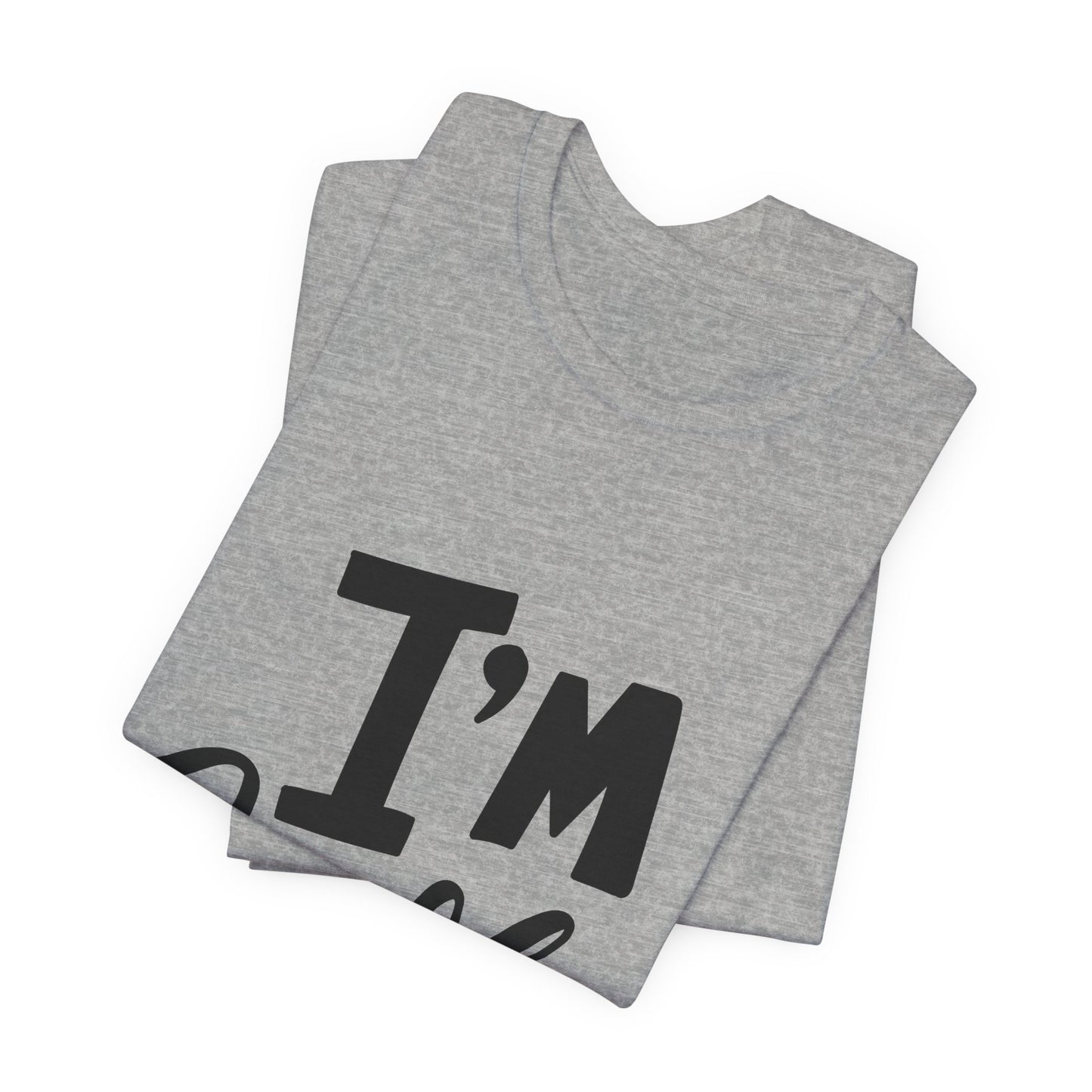 I'm Cool Tee Funny Kids Typography T-Shirt