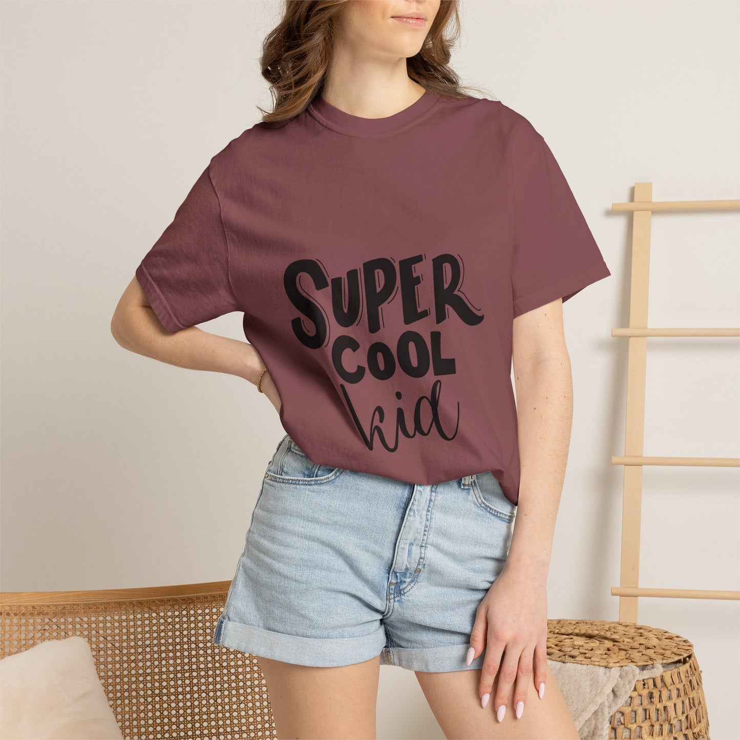Super Cool Kid Tee Garment-Dyed Kids Shirt
