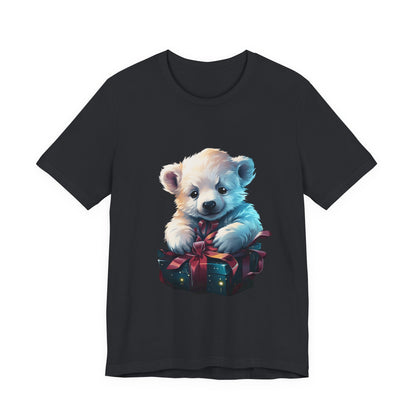 Cute Polar Bear Christmas T-Shirt Gift Tee
