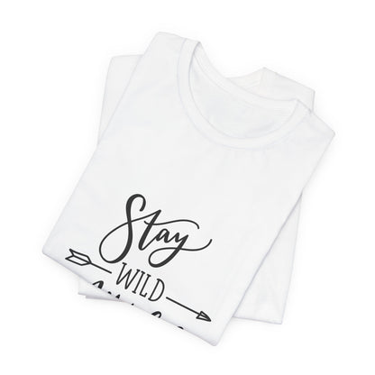 Stay Wild My Child T-Shirt Arrow Boho Tee