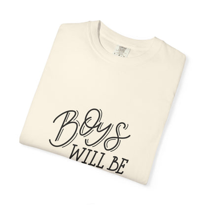 Boys Will Be Boys Garment-Dyed Kids Tee